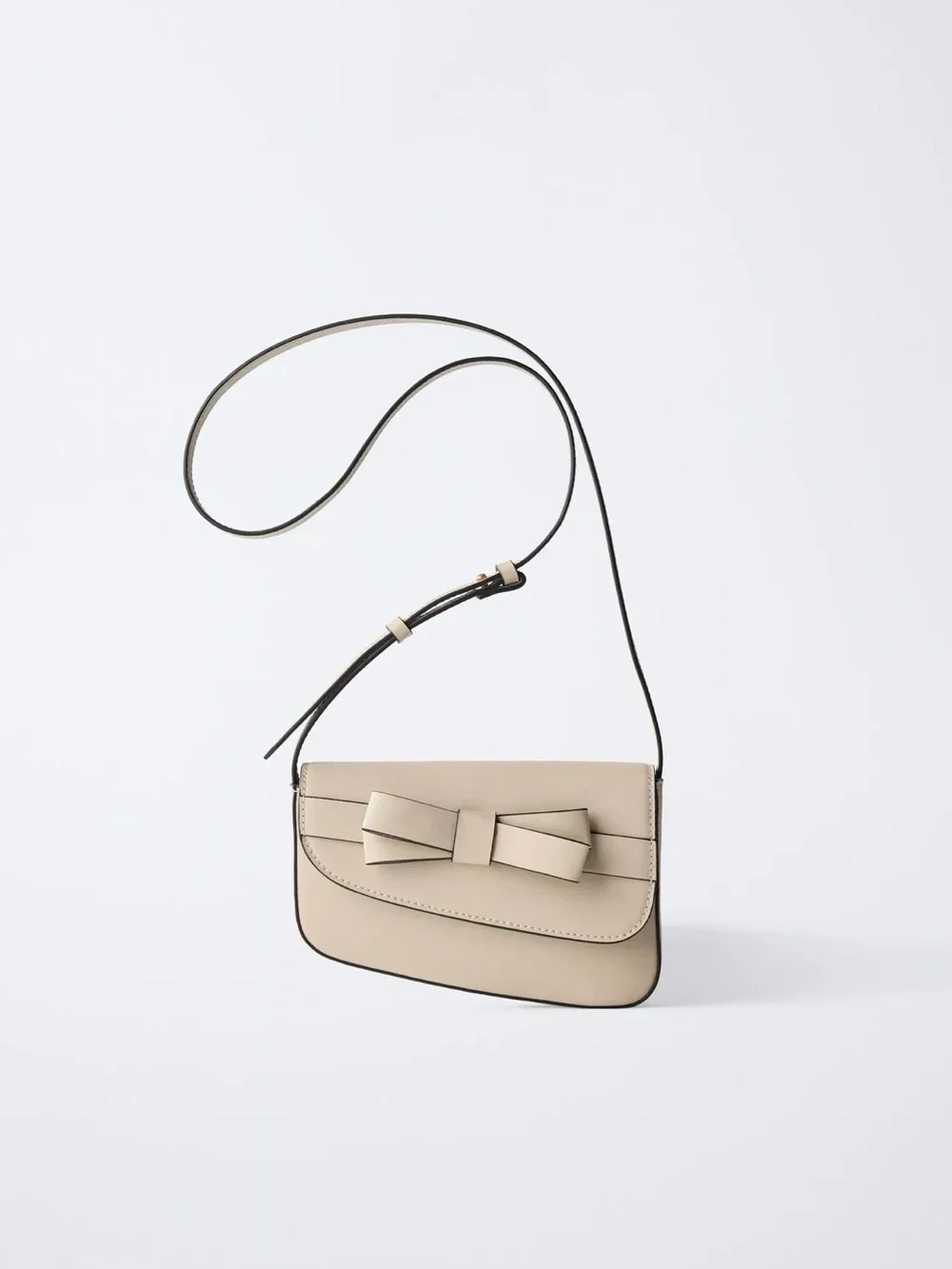 Zara- Crossbody bow bag